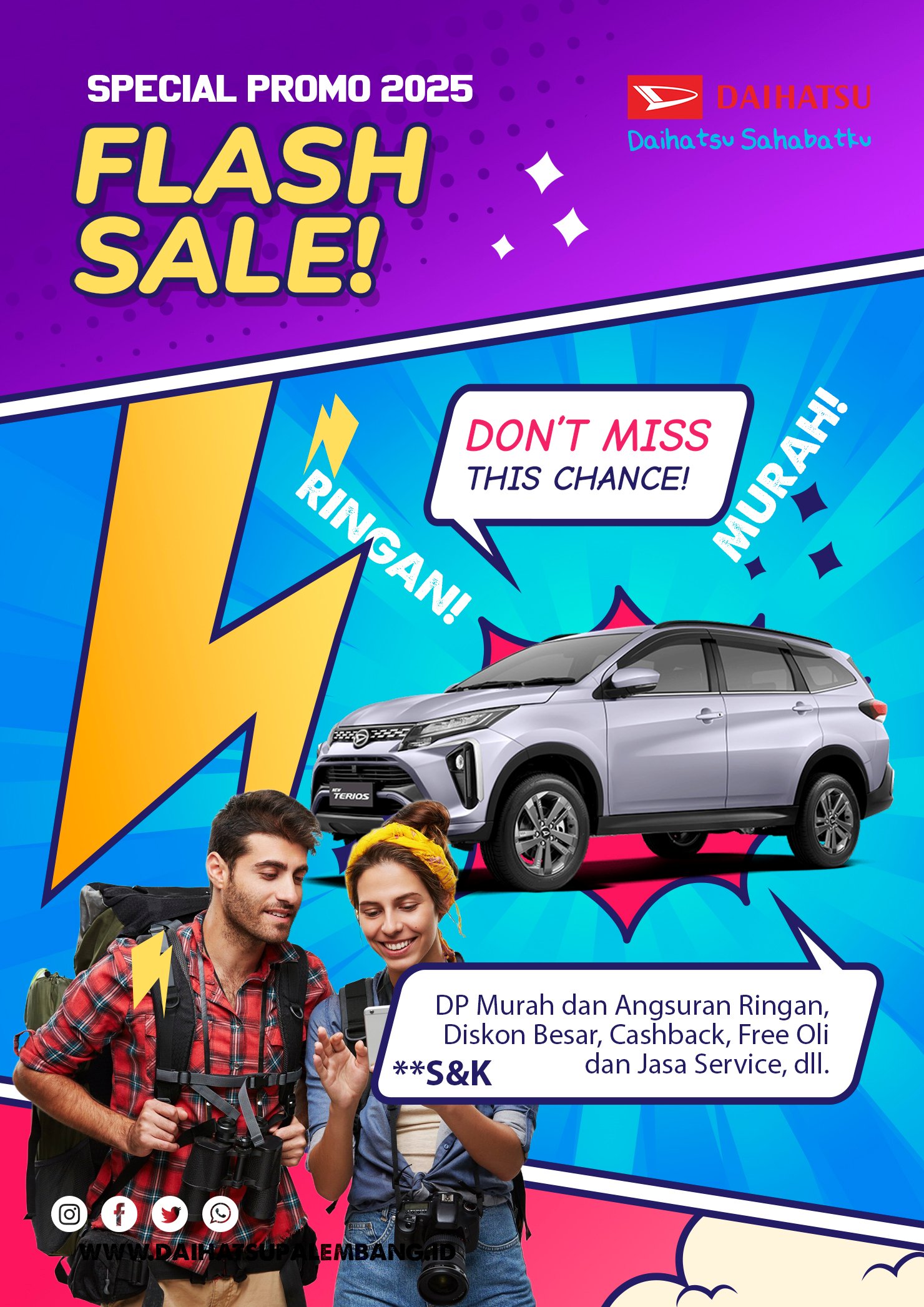Daihatsu Palembang Terios Promo 2025 new