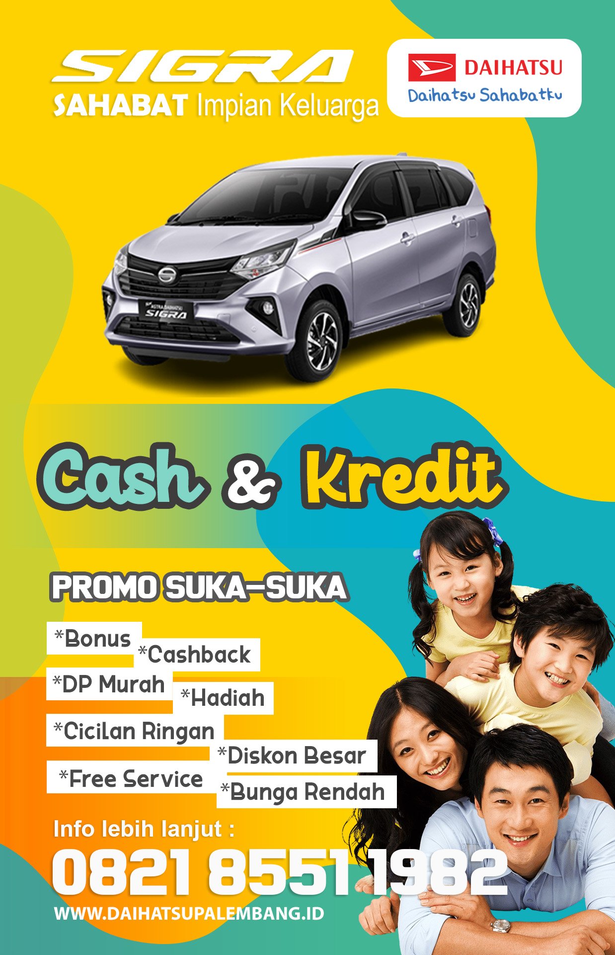 Daihatsu Palembang Harga Sigra 2025 Promo