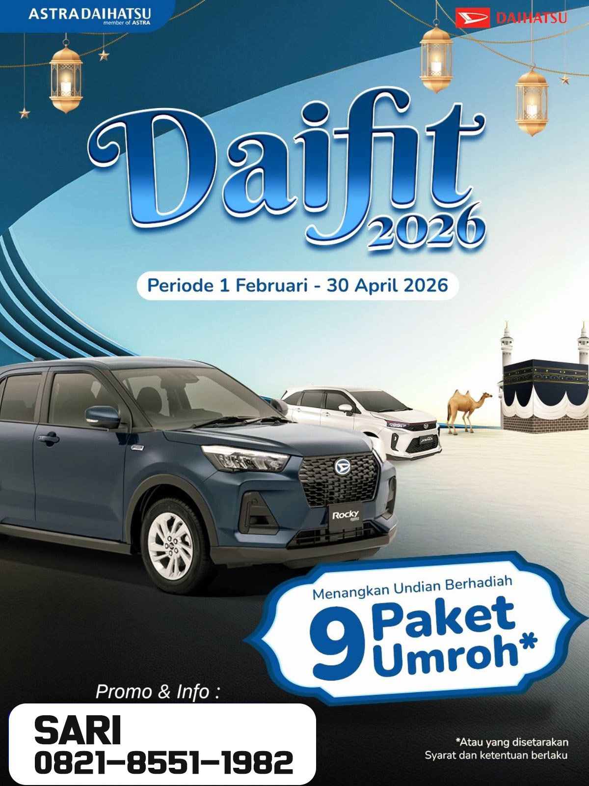 Daihatsu Palembang Promo Daifit 2026