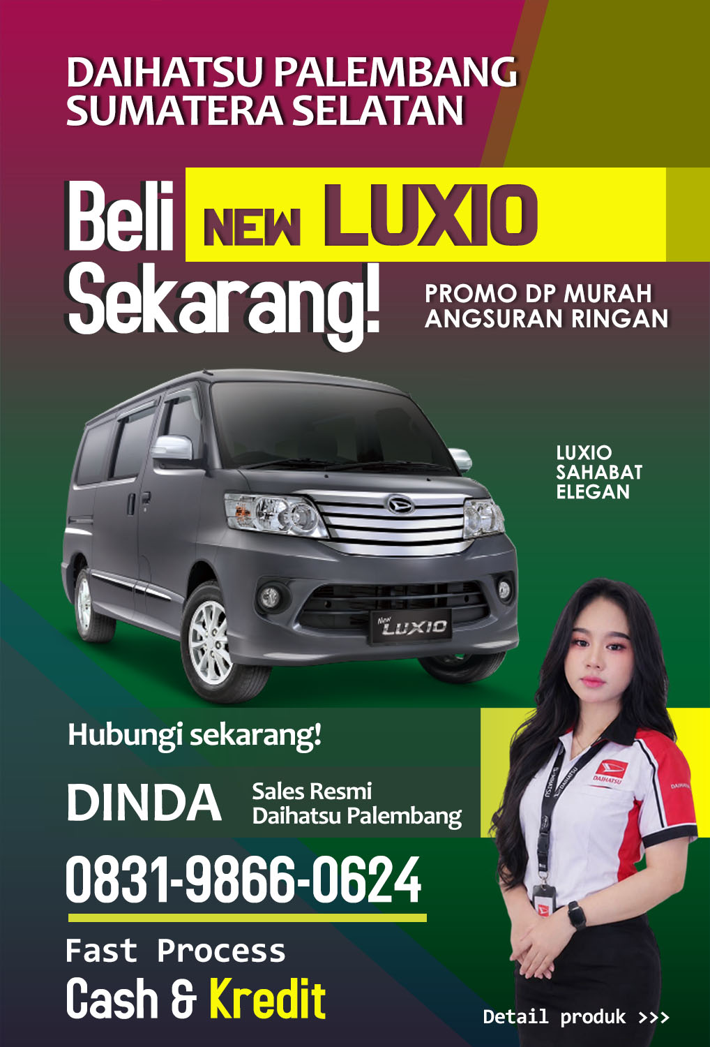 Daihatsu Palembang Promo dan Harga Kredit Luxio Palembang Daihatsu Palembang Promo dan Harga Kredit Luxio Palembang