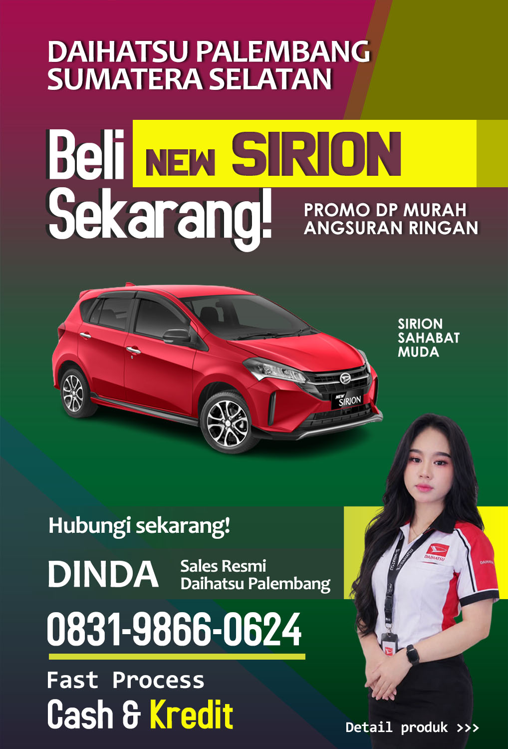 Daihatsu Palembang Promo dan Harga Kredit Sirion Palembang Daihatsu Palembang Promo dan Harga Kredit Sirion Palembang