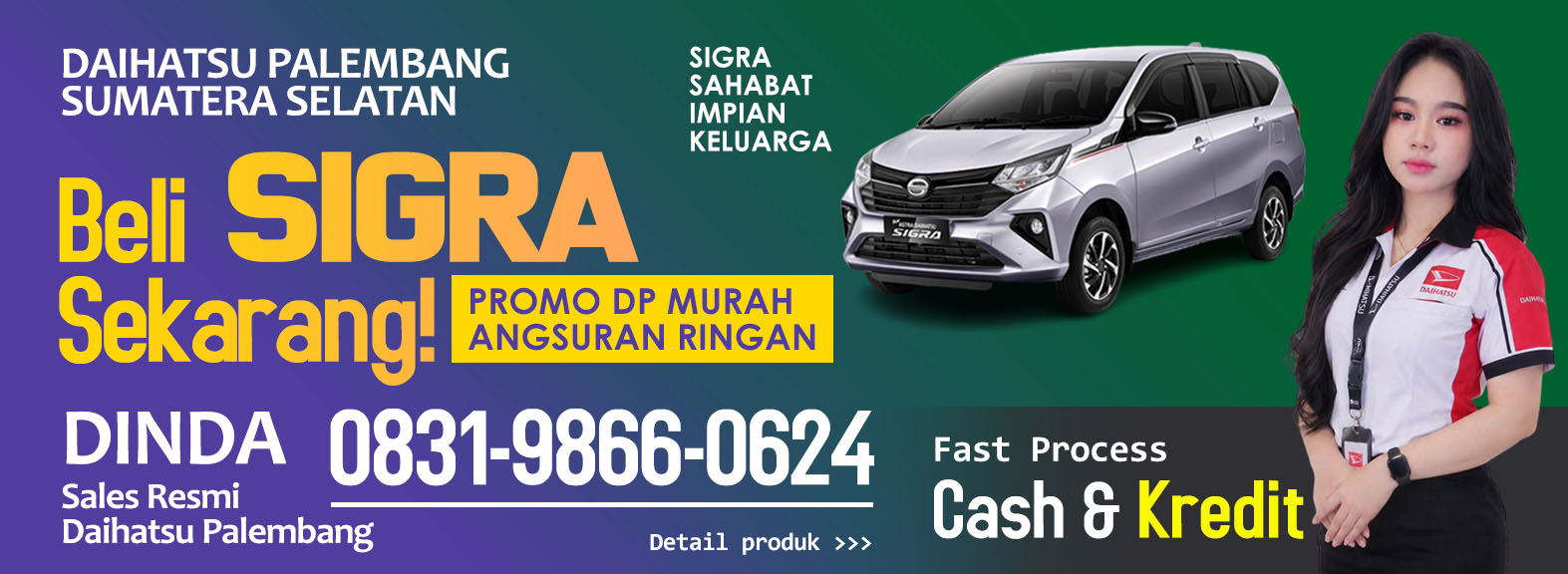 Daihatsu Palembang Promo dan Harga Sigra Palembang